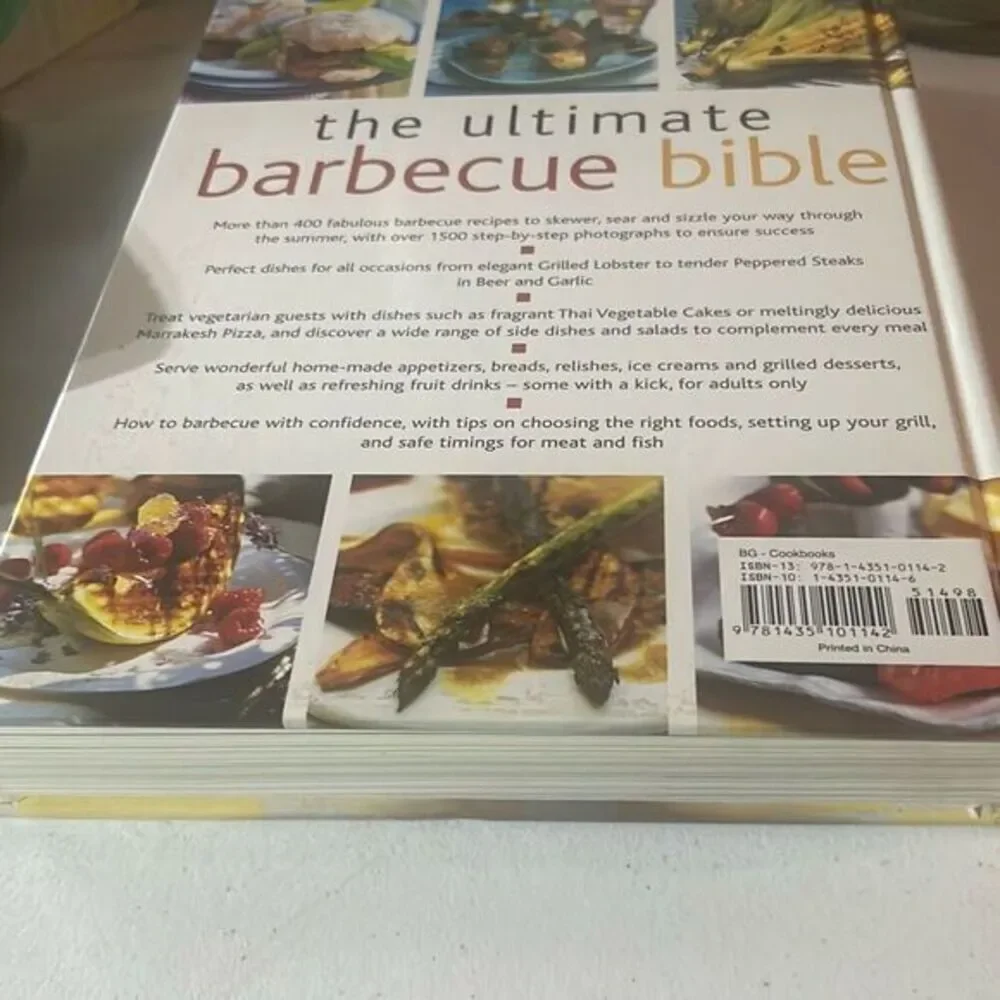The Ultimate Barbecue Bible hardback book‎